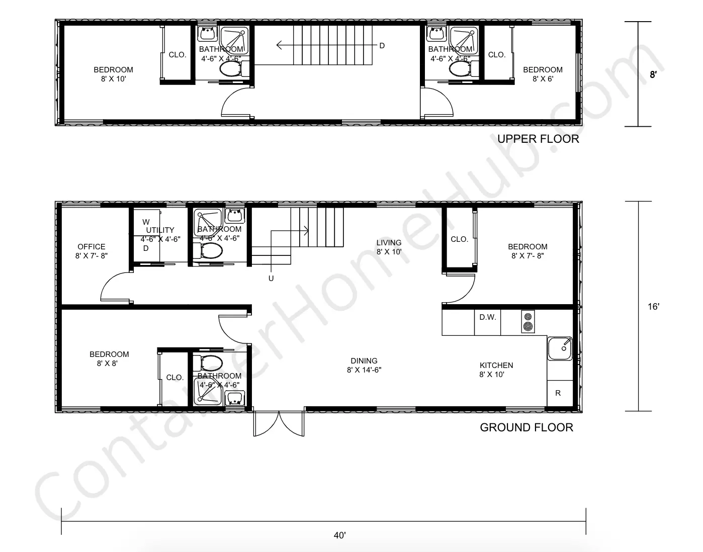 Floor Plan No. 8