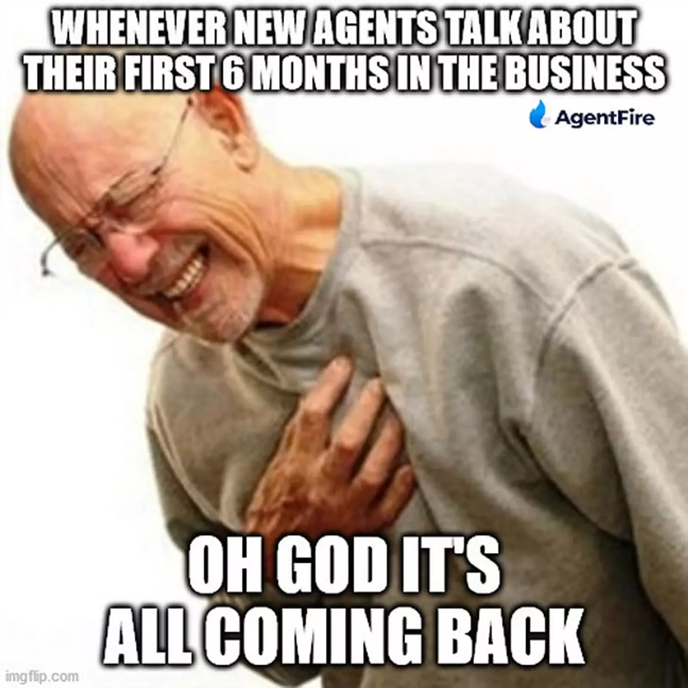 Realtor Meme example - The trauma is real