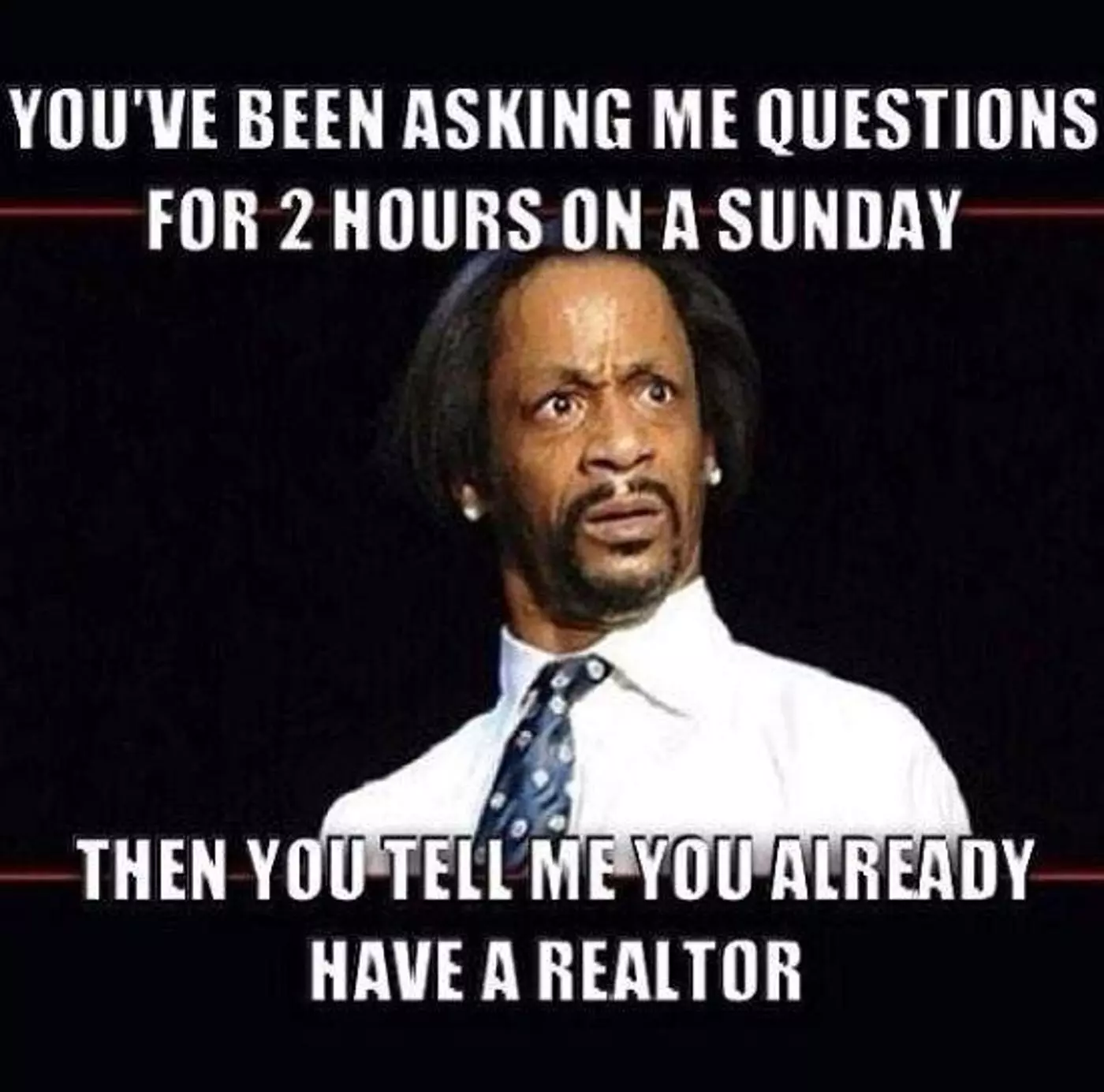 Realtor Meme example - Where are the leads