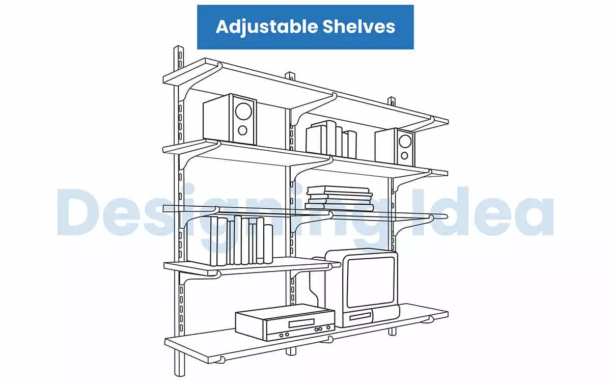 Cube shelves