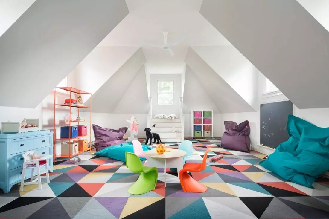 30 Fun and Fantastic Color Ideas for Playrooms