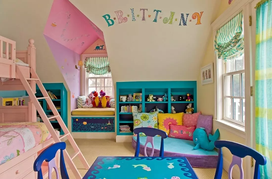 30 Fun and Fantastic Color Ideas for Playrooms