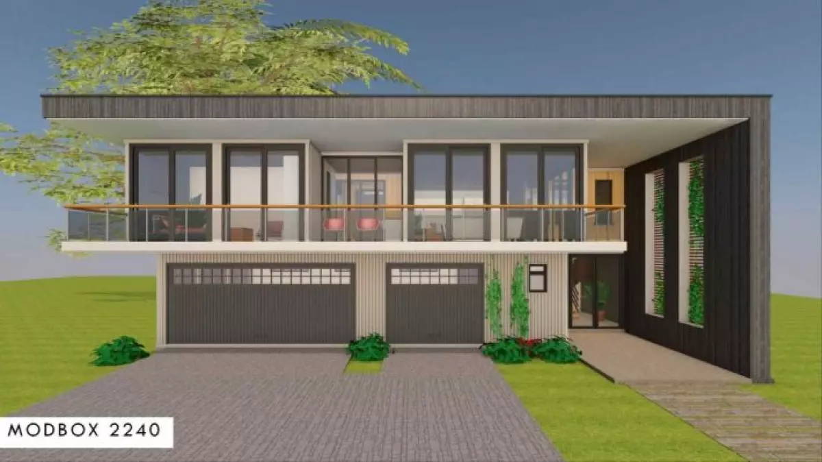 modbox 2240 container home floorplan