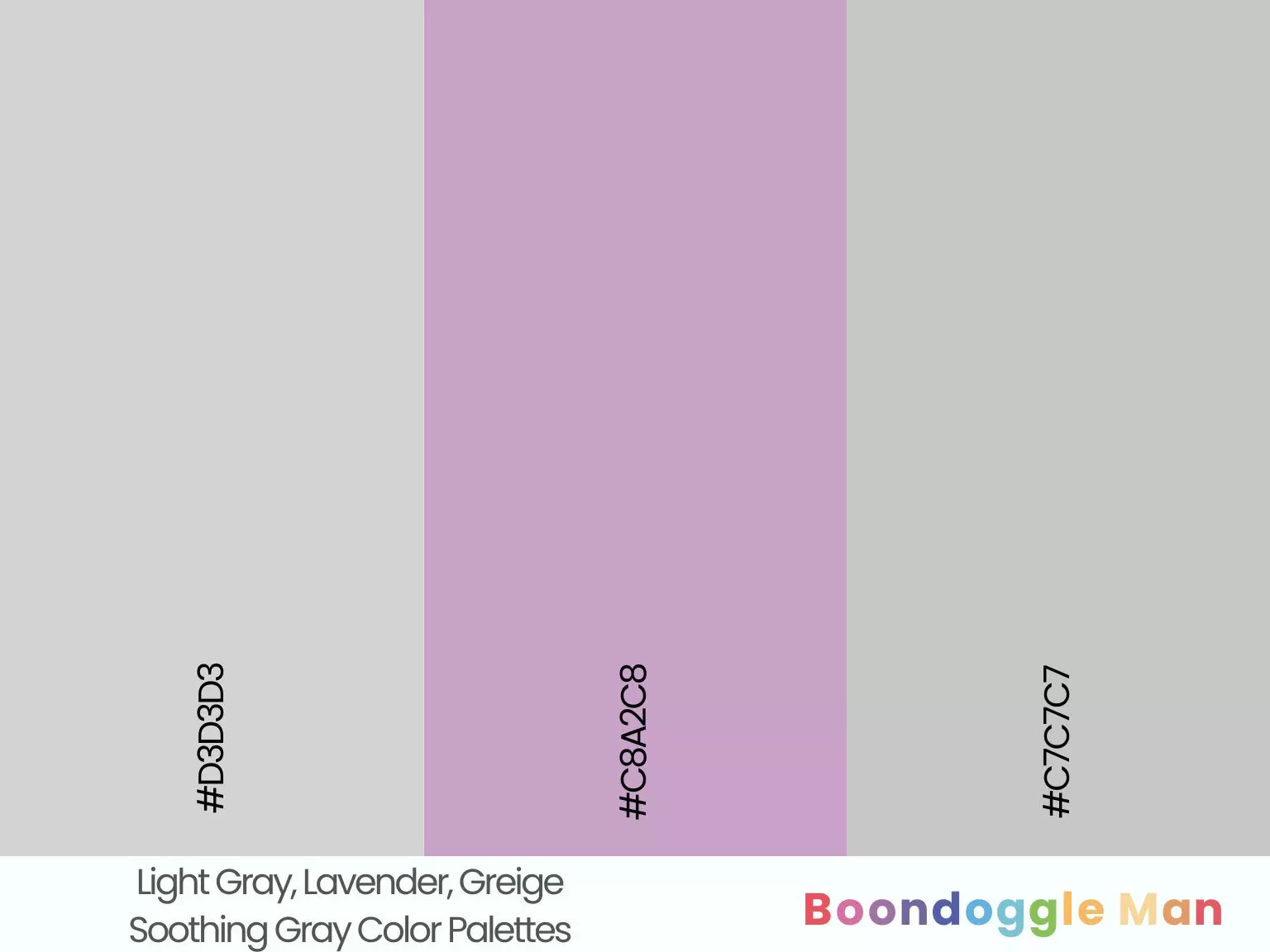 Light Gray, Lavender, Greige