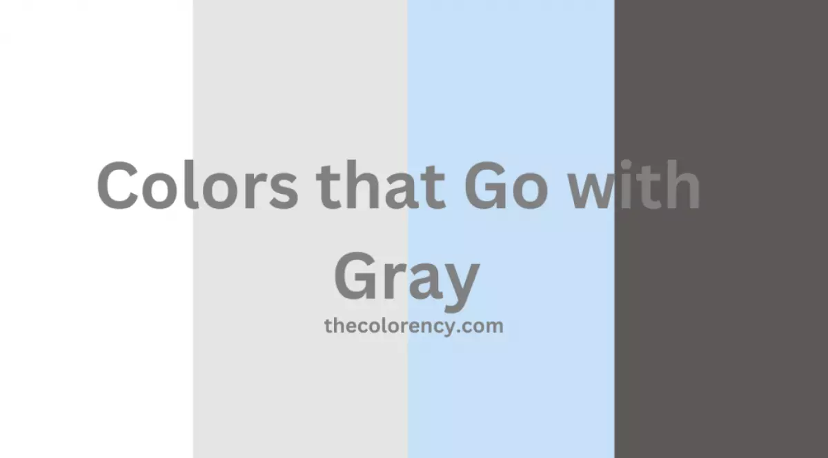 Colors that Go with Gray