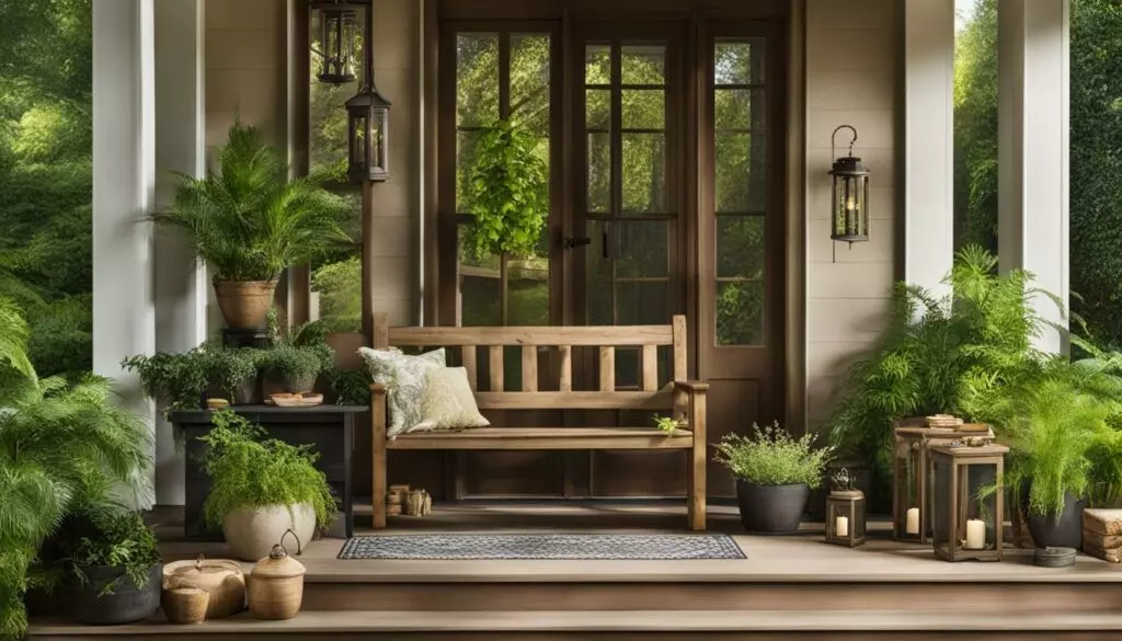 feng shui elements for front porch