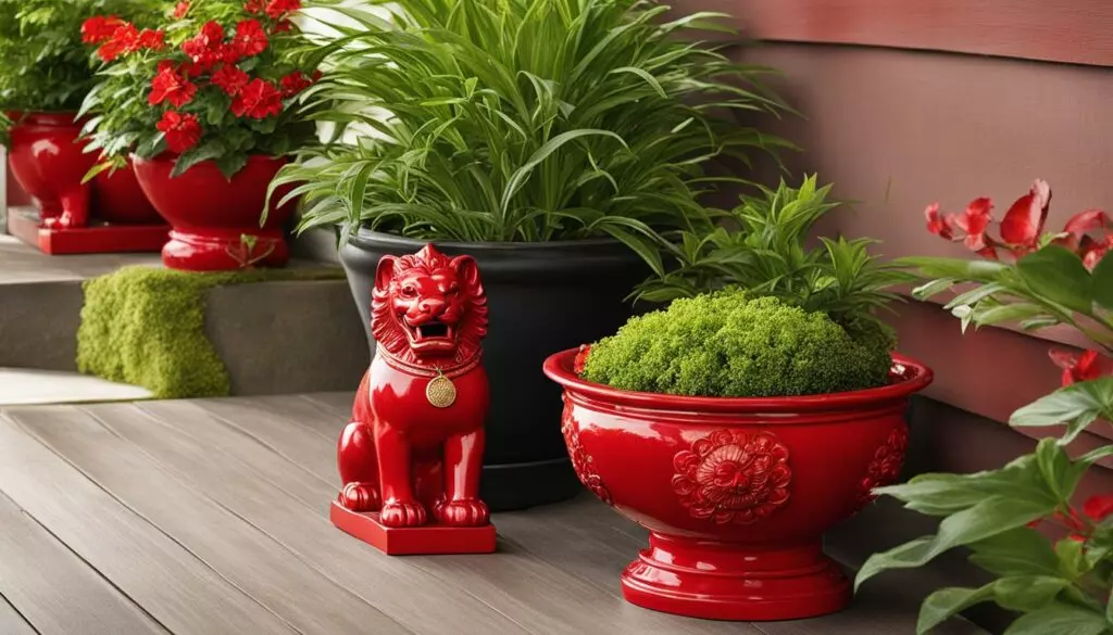 feng shui symbols for front porch