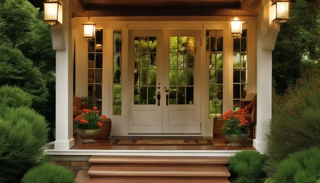 feng shui mirrors for front porch