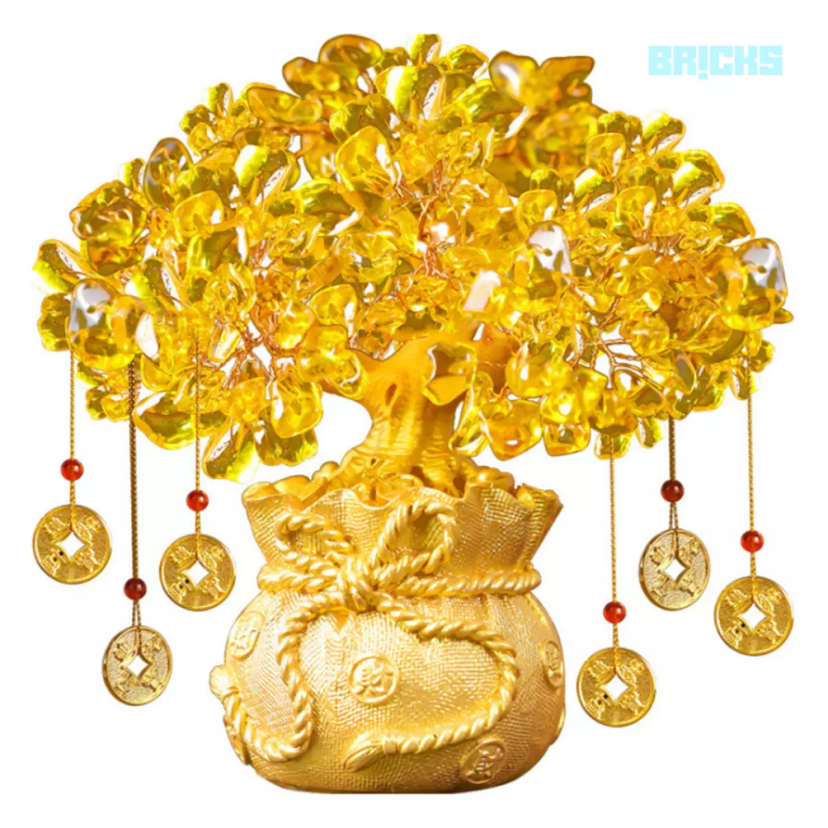 Citrine Feng Shui Money Tree