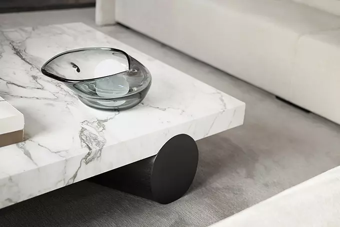 custom marble coffee table