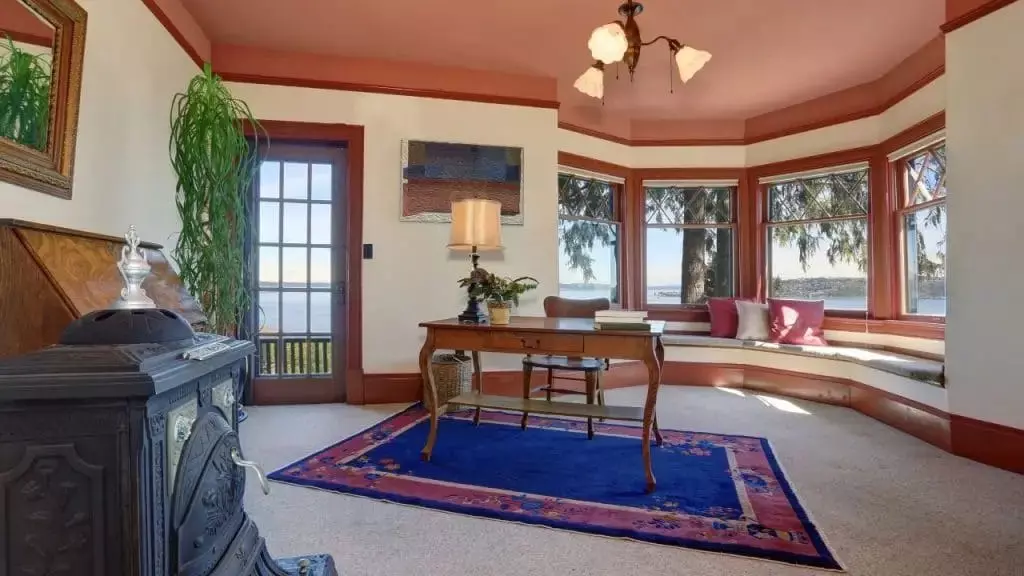 Rug Placement In Home Office