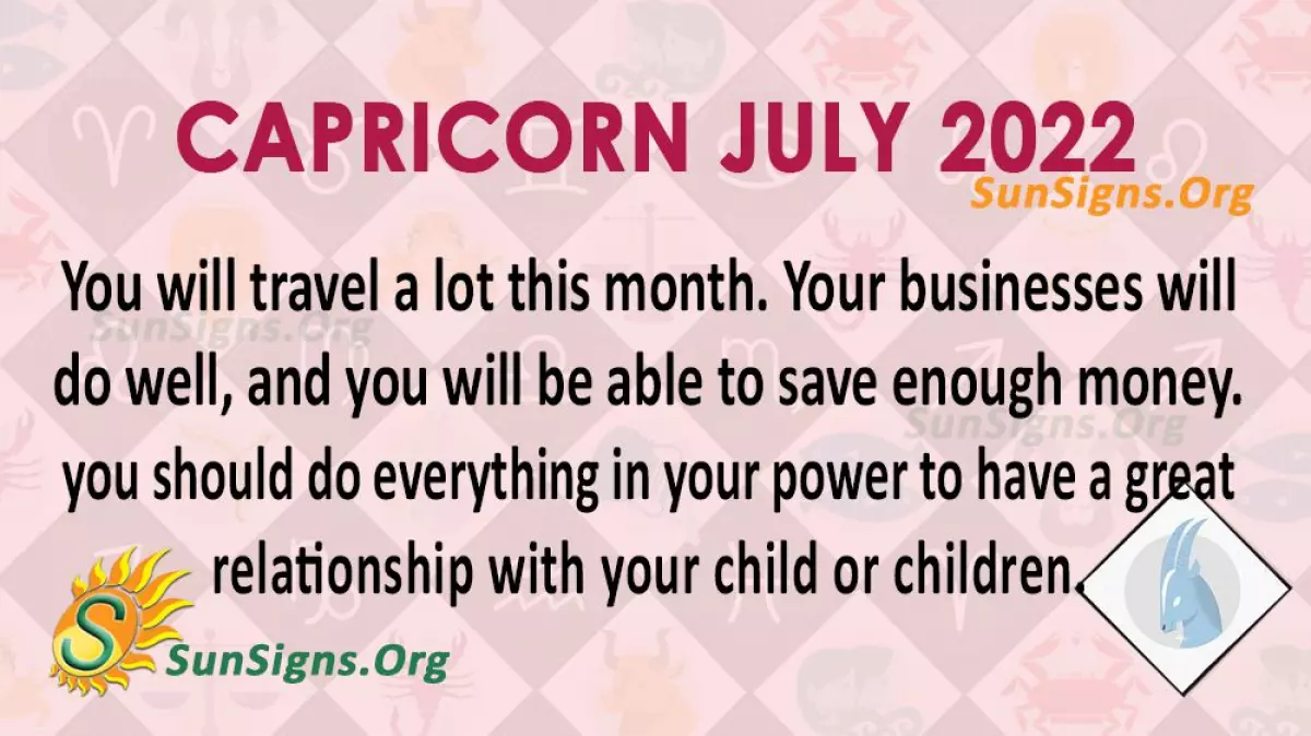 capricorn july 2022