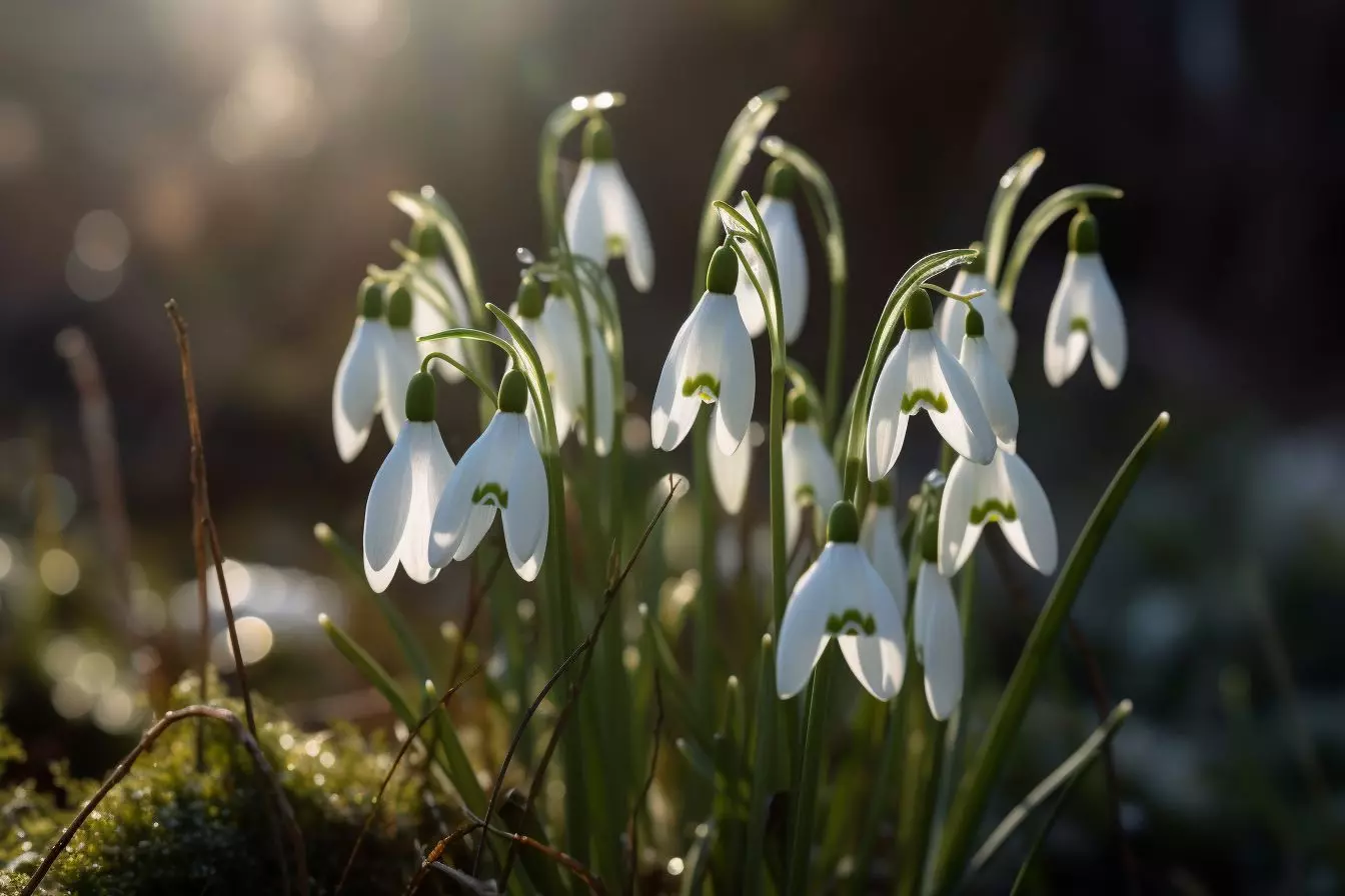 Snowdrop Flowers