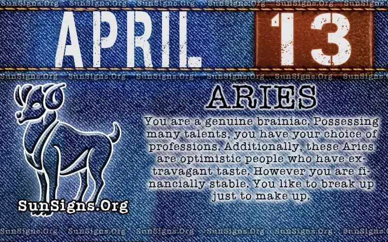 april 13 birthday