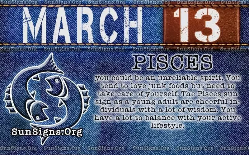 march 13 birthday personality