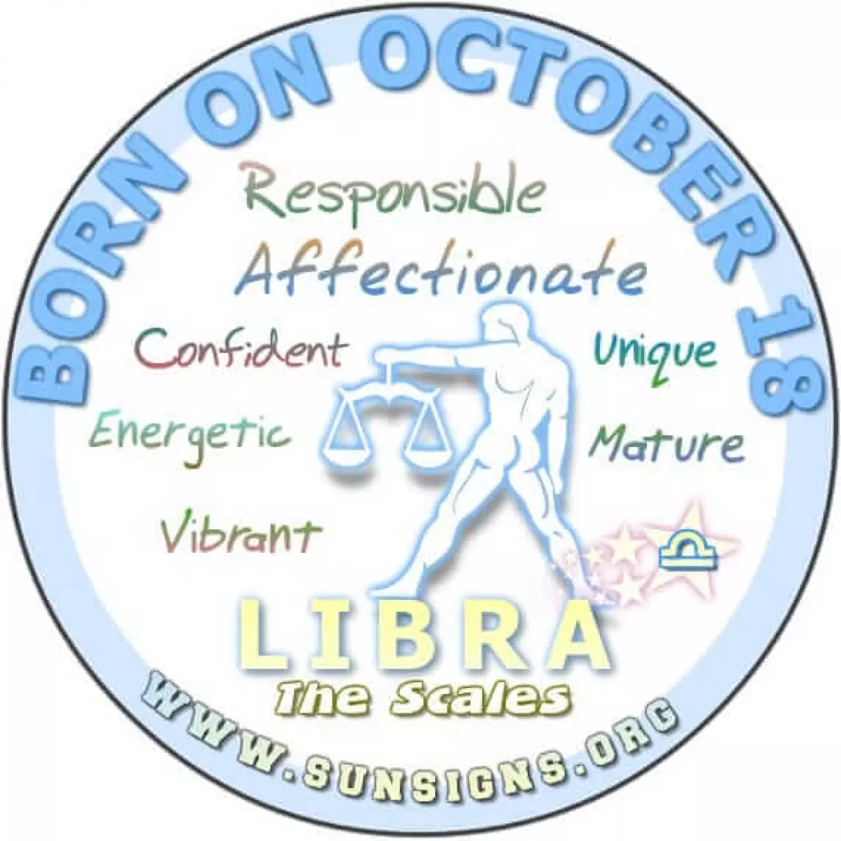 If your birth date is October 18, then chances are you are one vibrant individual.