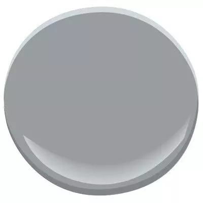 Benjamin Moore Storm Affinity gray paint color