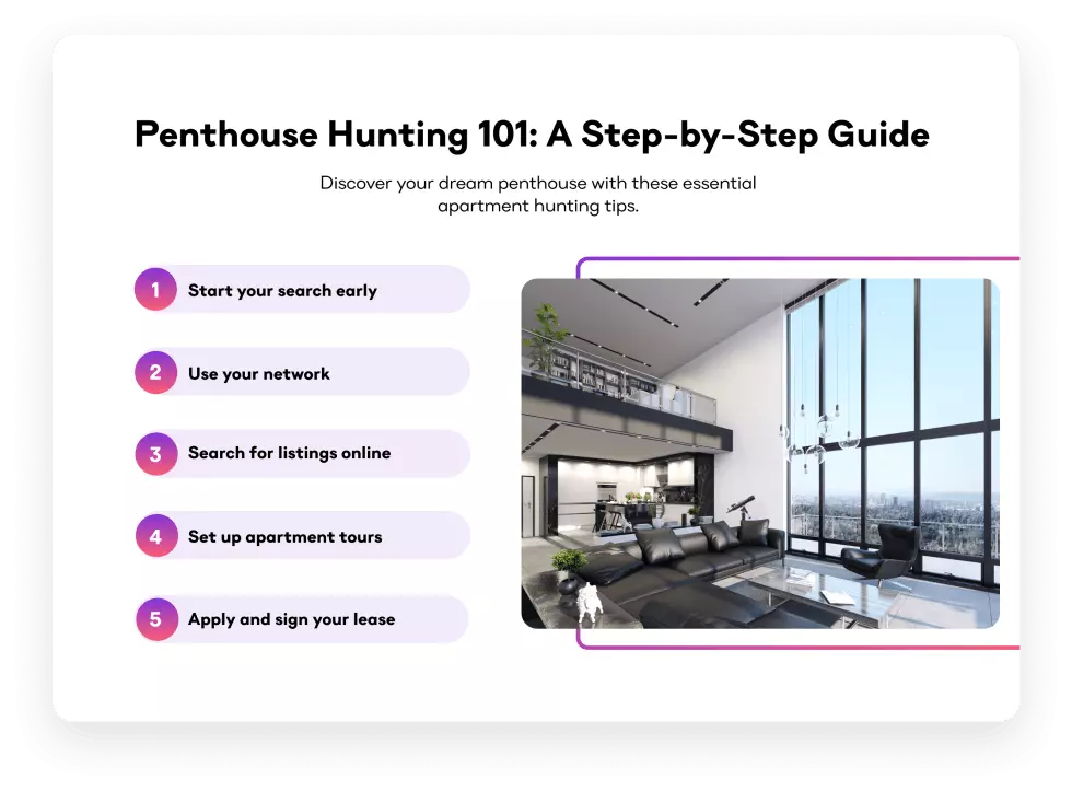 Penthouse Hunting 101 - A Step-by-Step Guide