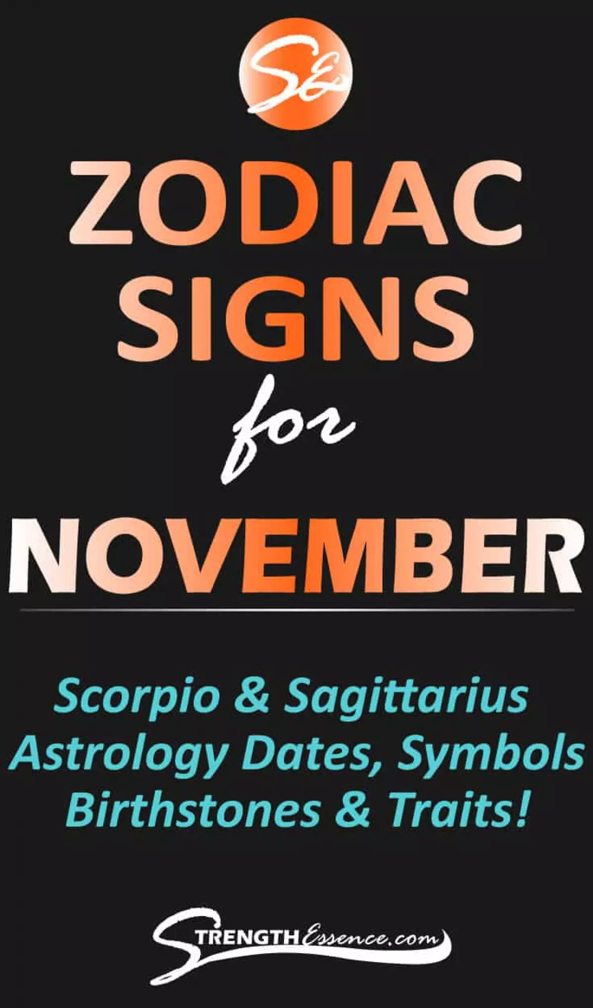 Zodiac Signs for November