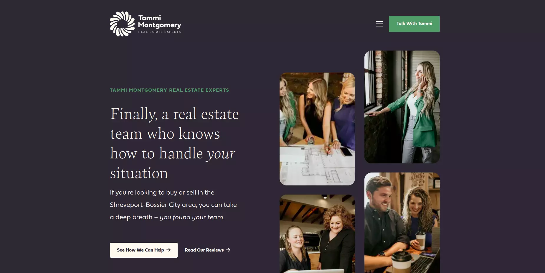 Tammi Montgomery Real Estate Website Example