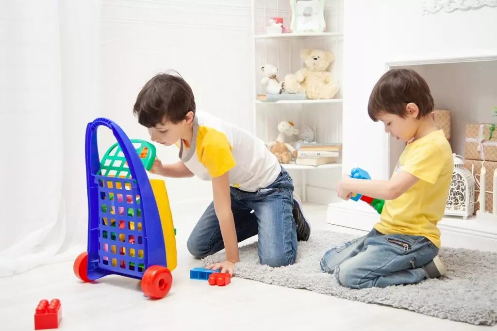 child, tower, building blocks