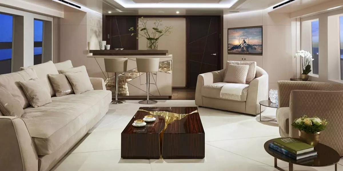 Interior Design by Reymond Langton onboard ARKADIA