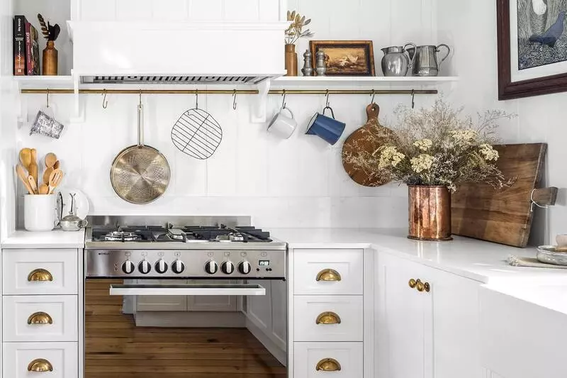 Decorate small kitchen