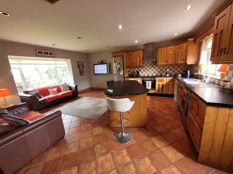 Small house interior kitchen