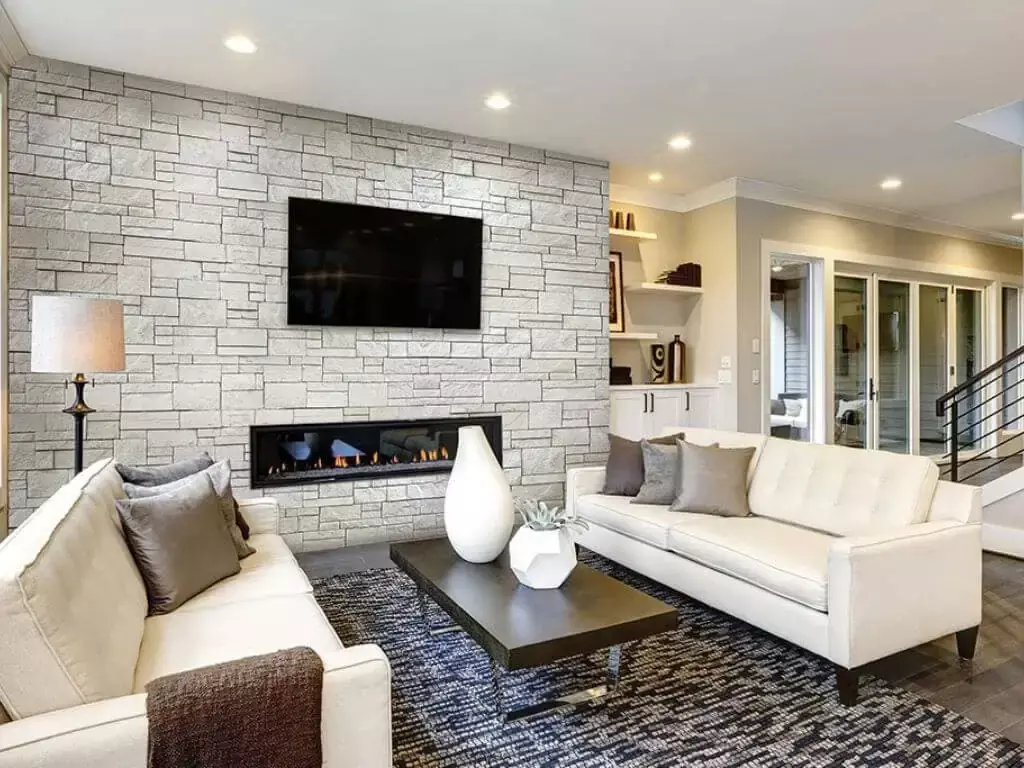 7 Fresh and Stylish Stone Veneer Interior Wall Ideas