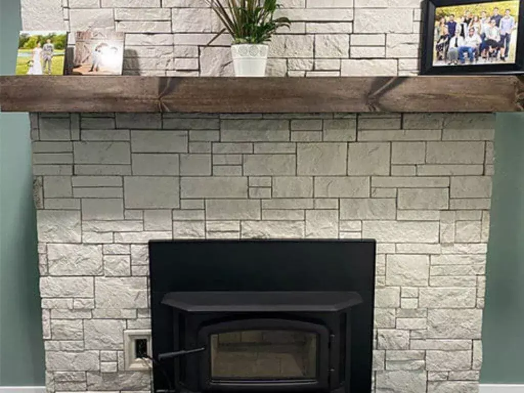 how to do a stone accent wall