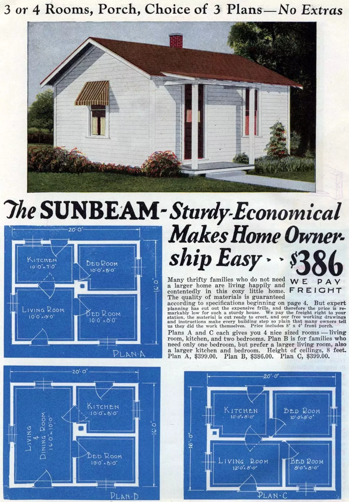 1920s version of a tiny home - The Sunbeam