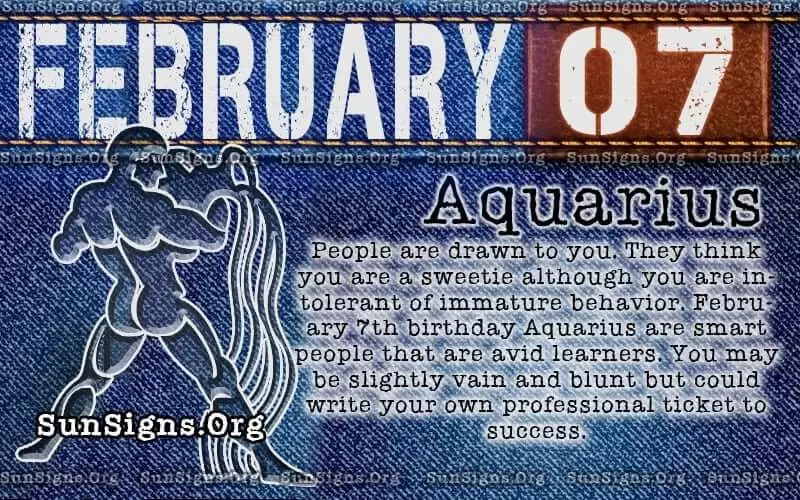 february 7 birthday personality