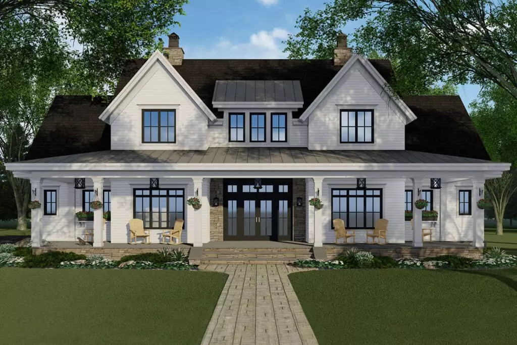 Modern Farmhouse Plan 009-00307