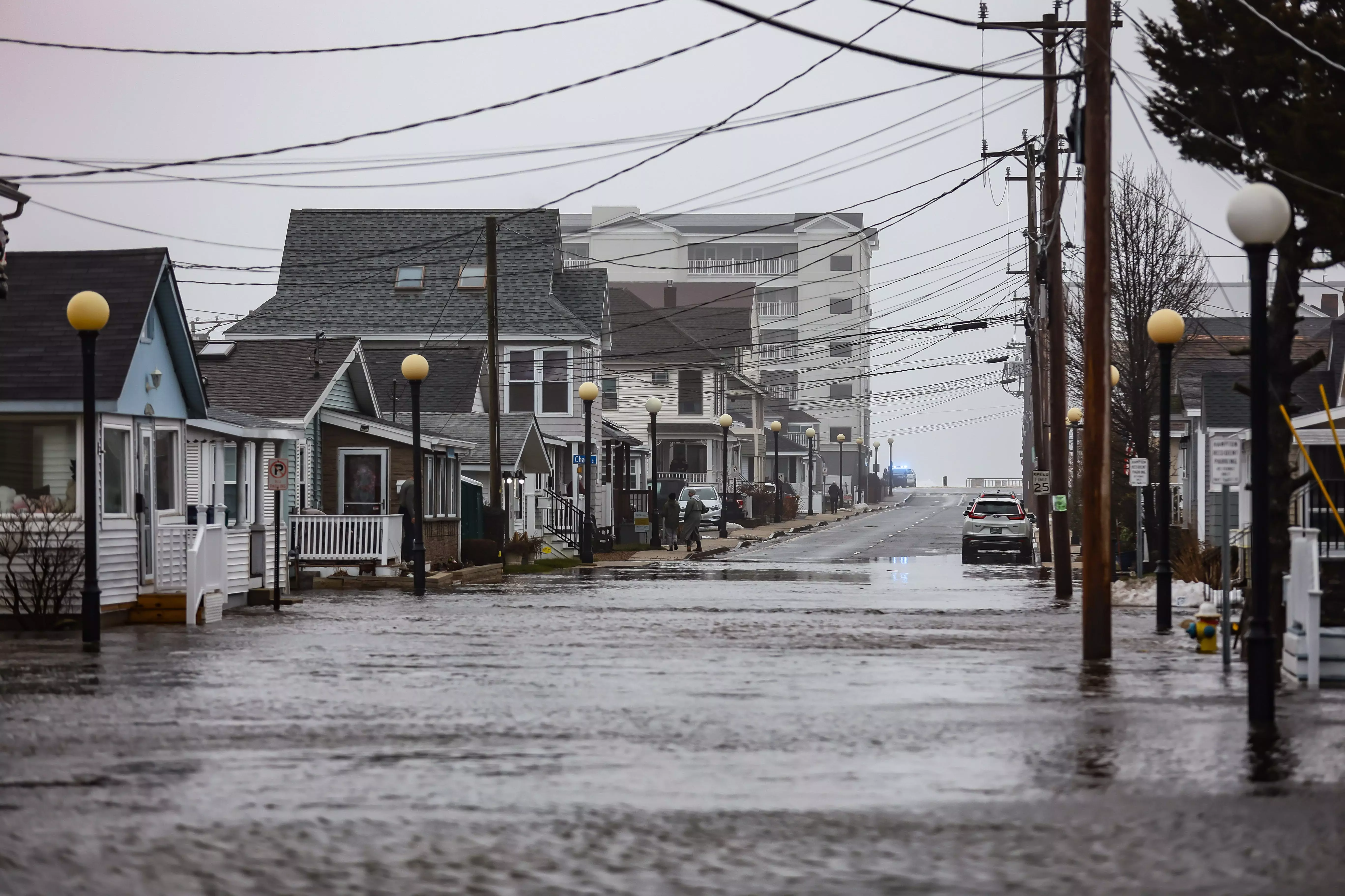 Flooding at Hampton Beach