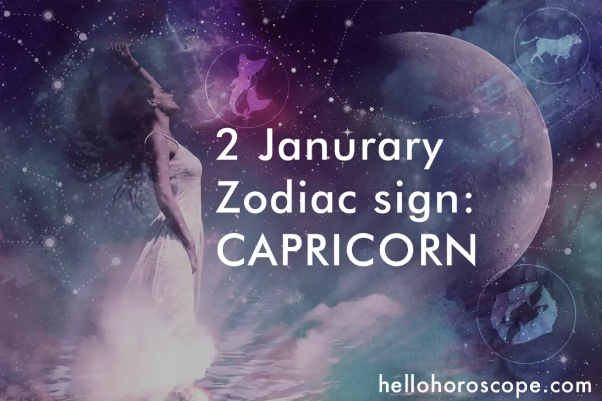 January 2 - Zodiac Sign, Love and Compatibility