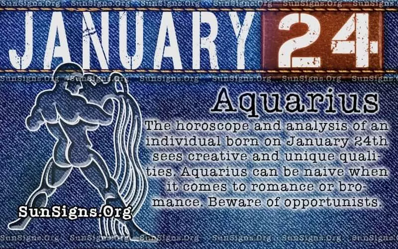 january 24 birthday personality