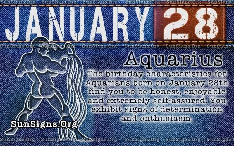 January 28 birthday