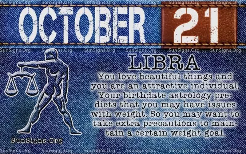 october 21 libra birthday calendar