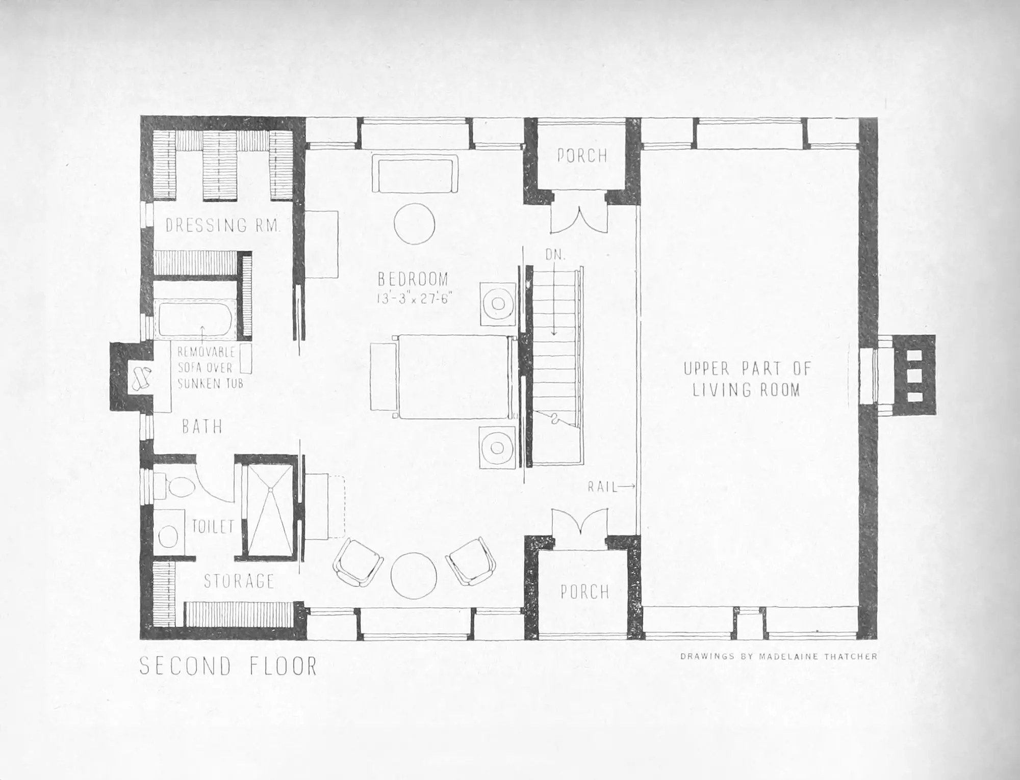 The Margaret Esherick House Louis Kahn ArchEyes plans