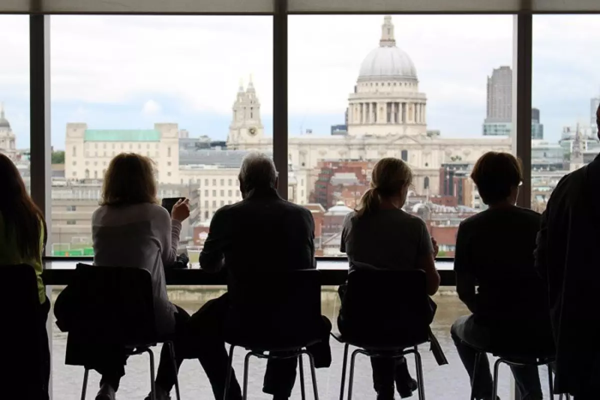 Image of people at a marketing office meeting