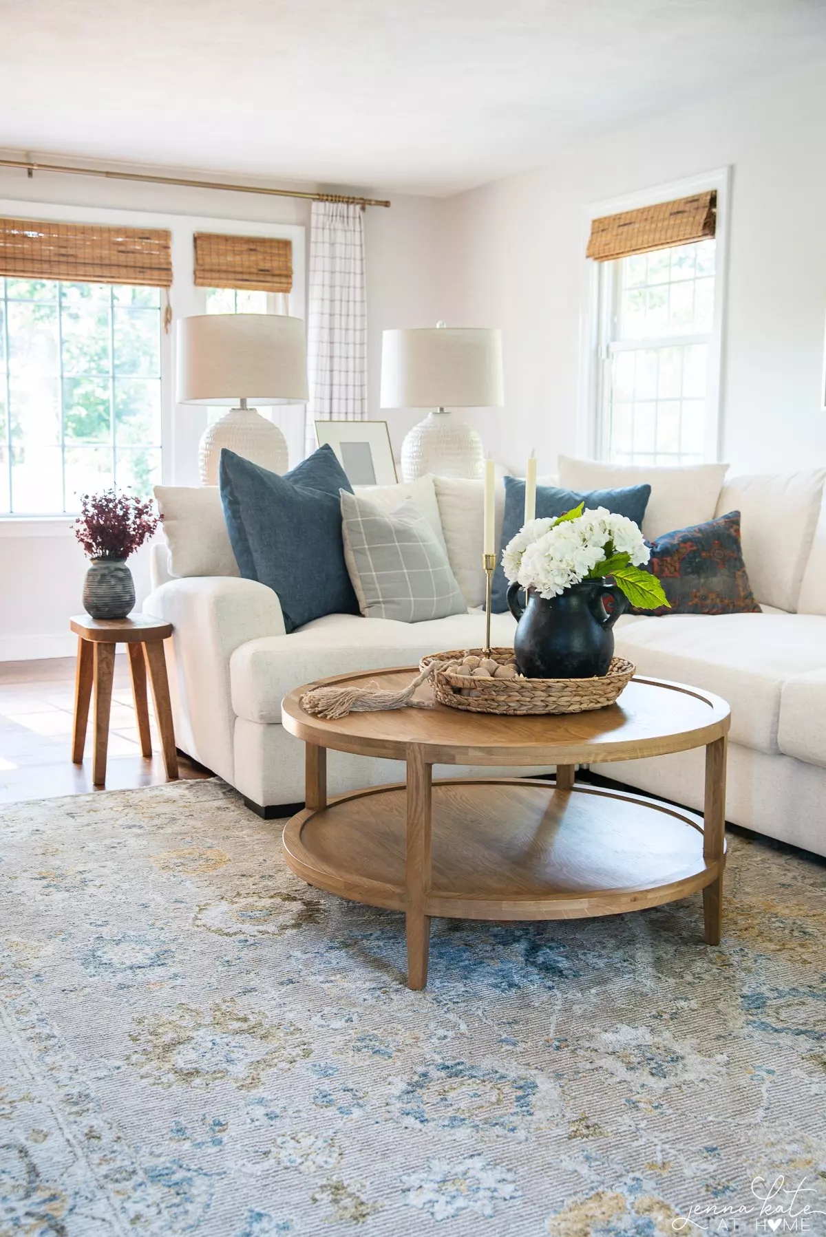 sherwin williams incredible white walls in a living room