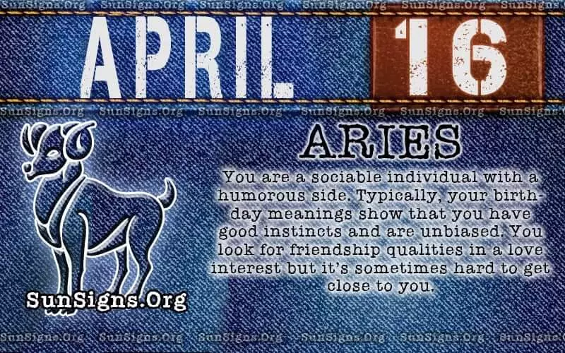 april 16 birthday