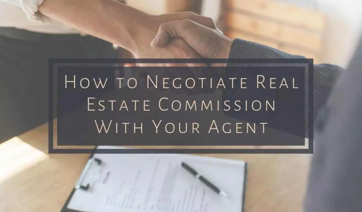 how to negotiate commission