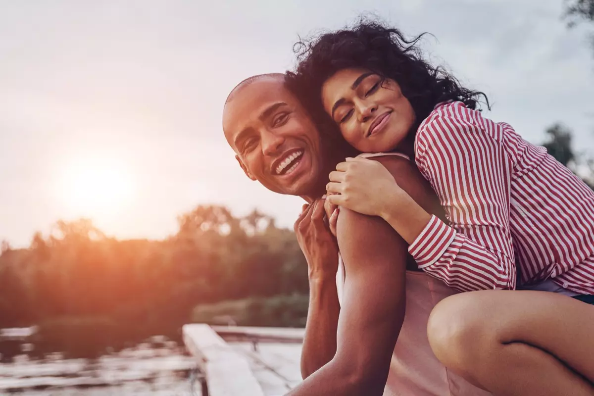 two people in a boat