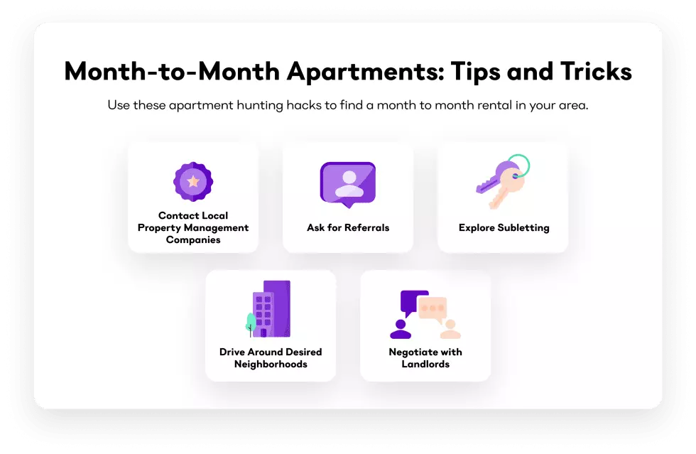 Month-to-Month Apartments: Tips and Tricks