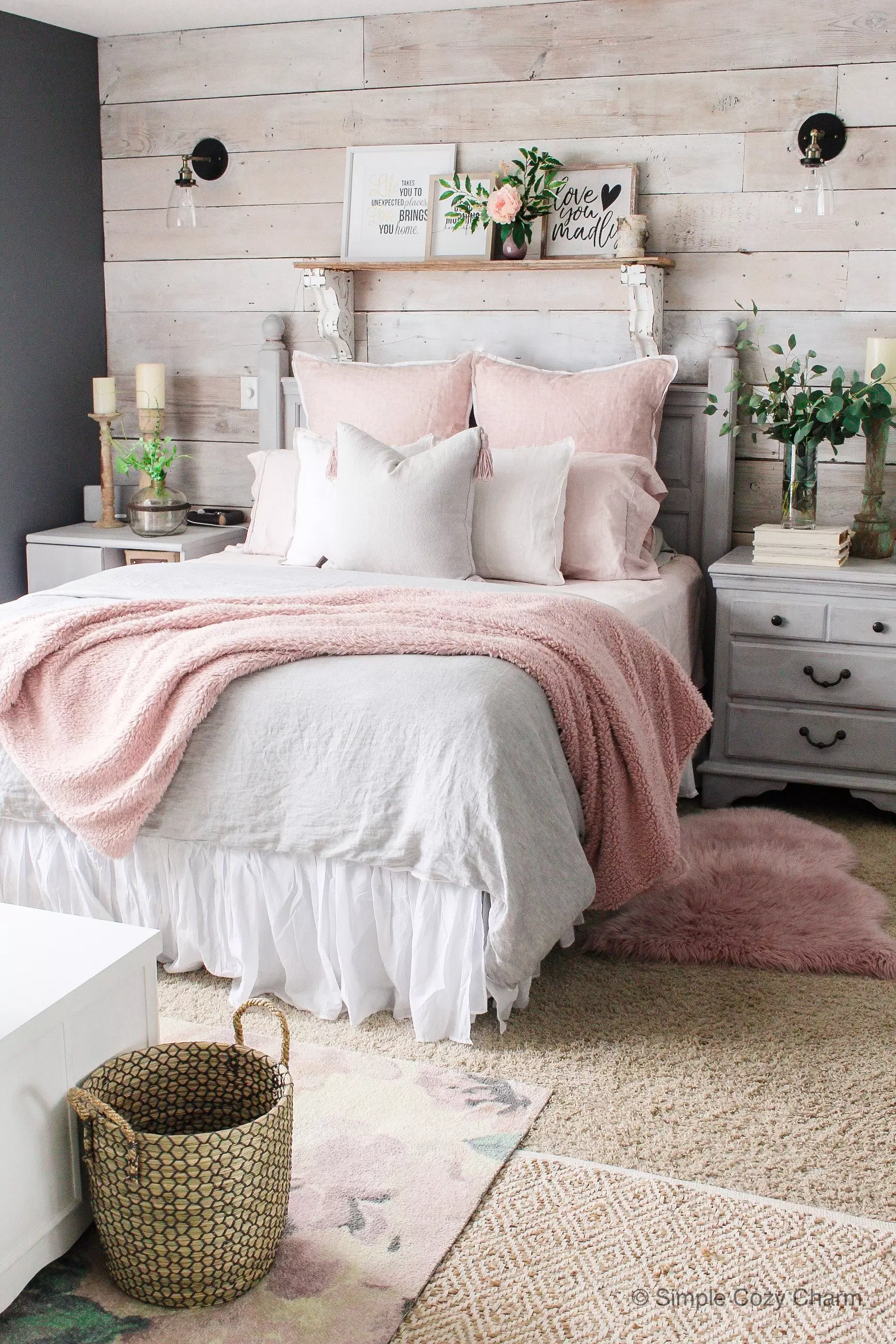 Vintage Style Bedroom