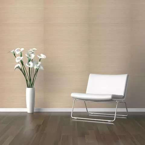 Printed Grasscloth Wallpaper