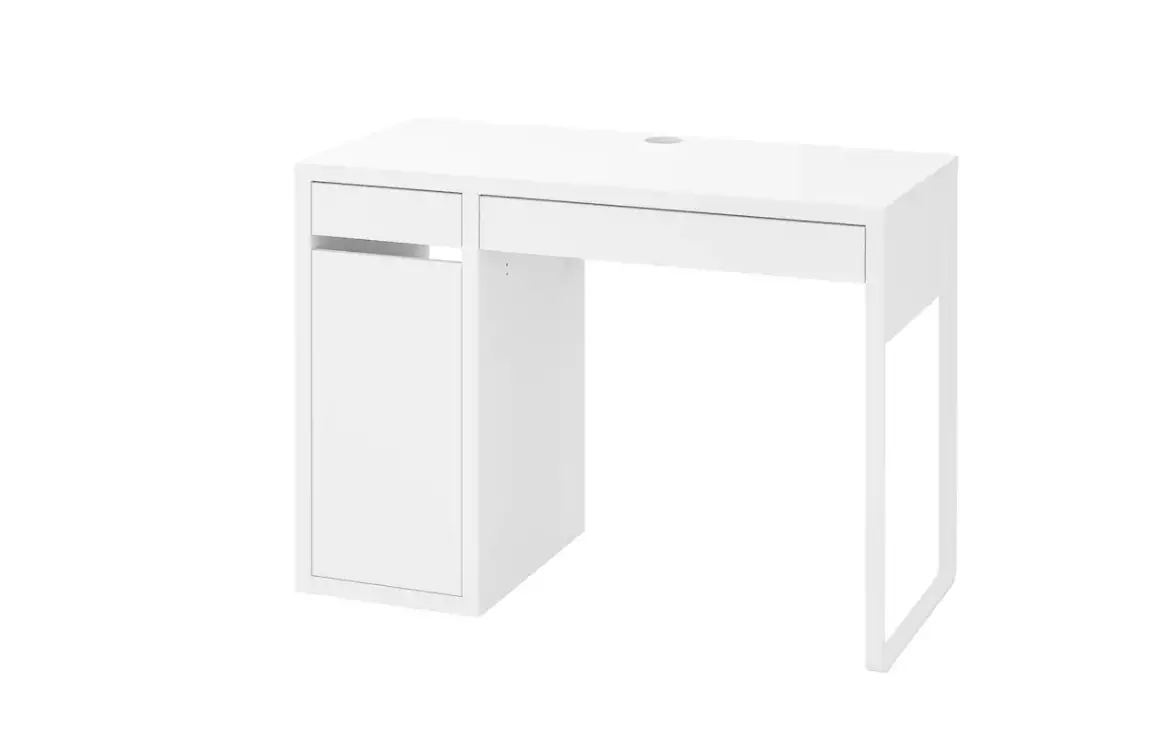 White desk