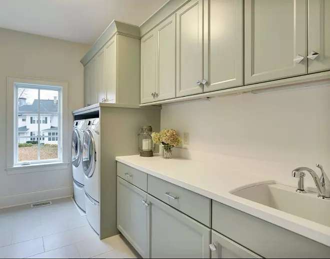 Blue gray bathroom, Bathroom walls painted in Blue gray paint color #Bluegray #PaintColor #Bluegraybathroom #Bluegraypaintcolorbathroompaintcolor Design by Stonewood, LLC