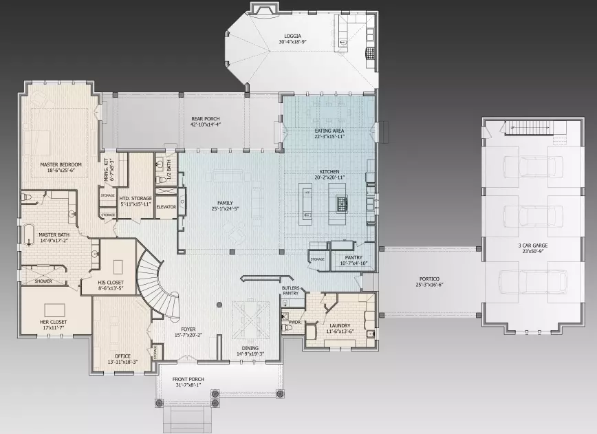 House Plans: First and Second Floor